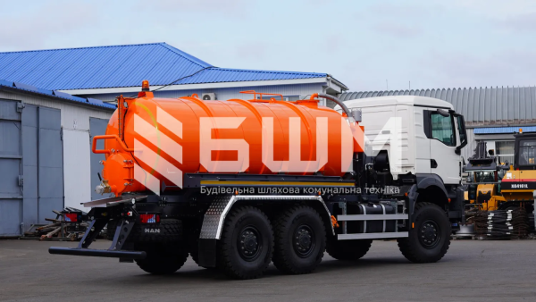 Вакуумна (асенізаційна) машина КО-503В-38 на базі MAN