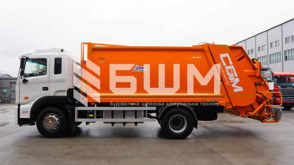 Сміттєвоз із заднім завантаженням СБМ 403/1 на базі JAC N200