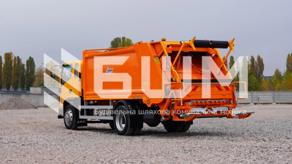 Сміттєвоз із заднім завантаженням СБМ 401/1 на базі JAC N120