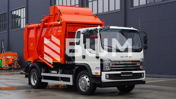 Сміттєвоз із заднім ручним завантаженням СБМ 401/4 на базі JAC N120