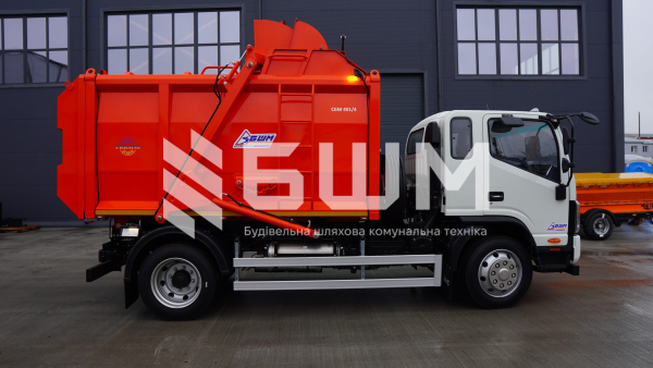 Сміттєвоз із заднім ручним завантаженням СБМ 401/4 на базі JAC N120