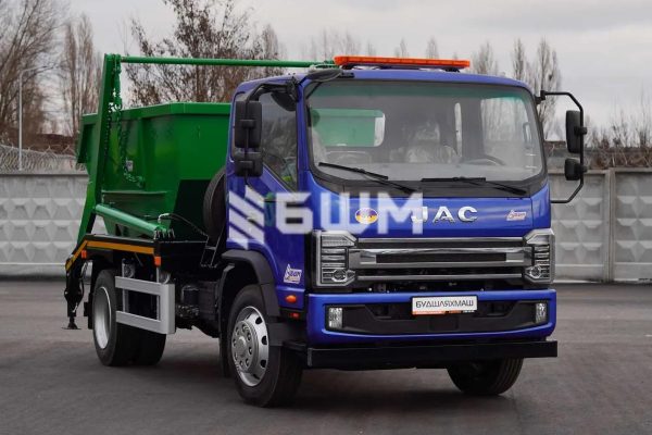 СБМ-401/3 сміттєвоз з портальним завантаженням на шасі JAC N120