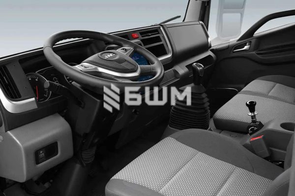 СБМ 401-2 Сміттєвоз з боковим завантаженням на базі JAC N120