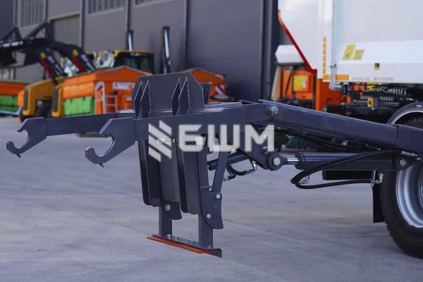 СБМ 403-2 Сміттєвоз з боковим завантаженням на базі JAC N200