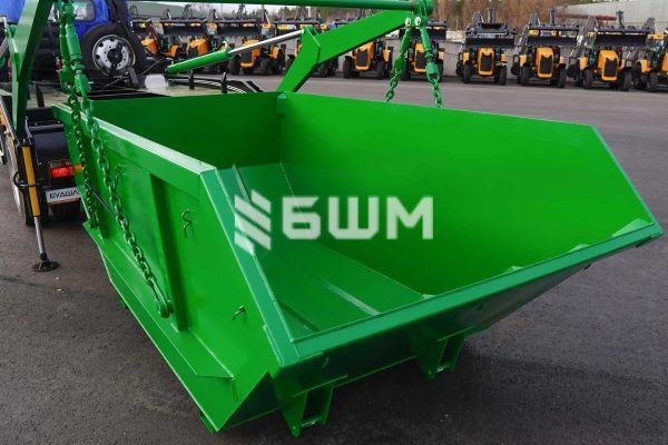 СБМ-401/3 сміттєвоз з портальним завантаженням на шасі JAC N120