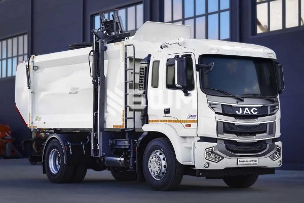 СБМ 403-2 Сміттєвоз з боковим завантаженням на базі JAC N200