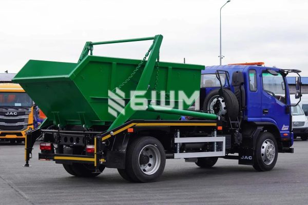СБМ-401/3 сміттєвоз з портальним завантаженням на шасі JAC N120