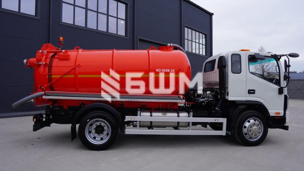 Вакуумна (асенізаційна) машина КО-503В-26 на базі JAC N120