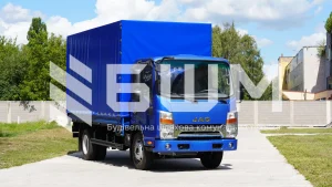 Бортовий автомобіль JAC N56 + тент