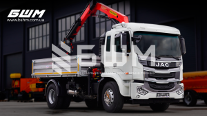 Самоскид розвантаження ліво-право JAC N200 + КМУ